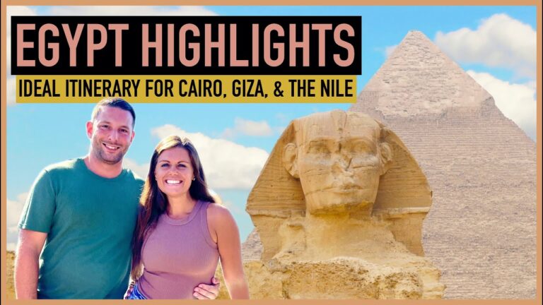 Best of Egypt: Cairo, Giza Pyramids, and Nile River Cruise Itinerary